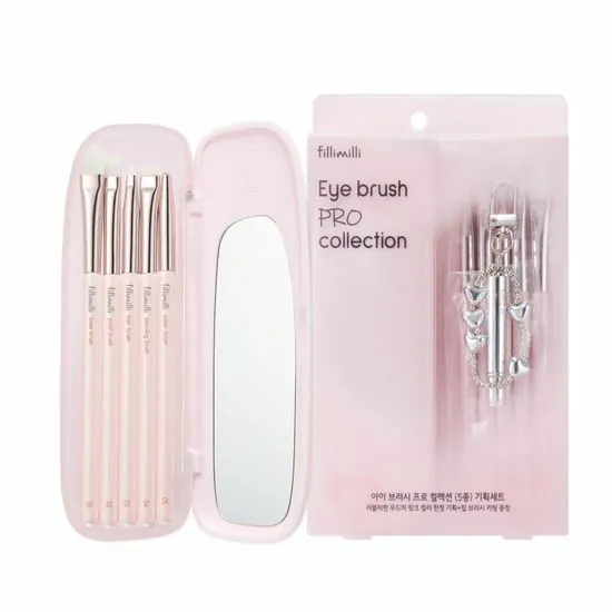 現 貨丨Fillimilli Eye brush PRO balletcore collection 限定套裝（附送唇刷鑰匙圈）