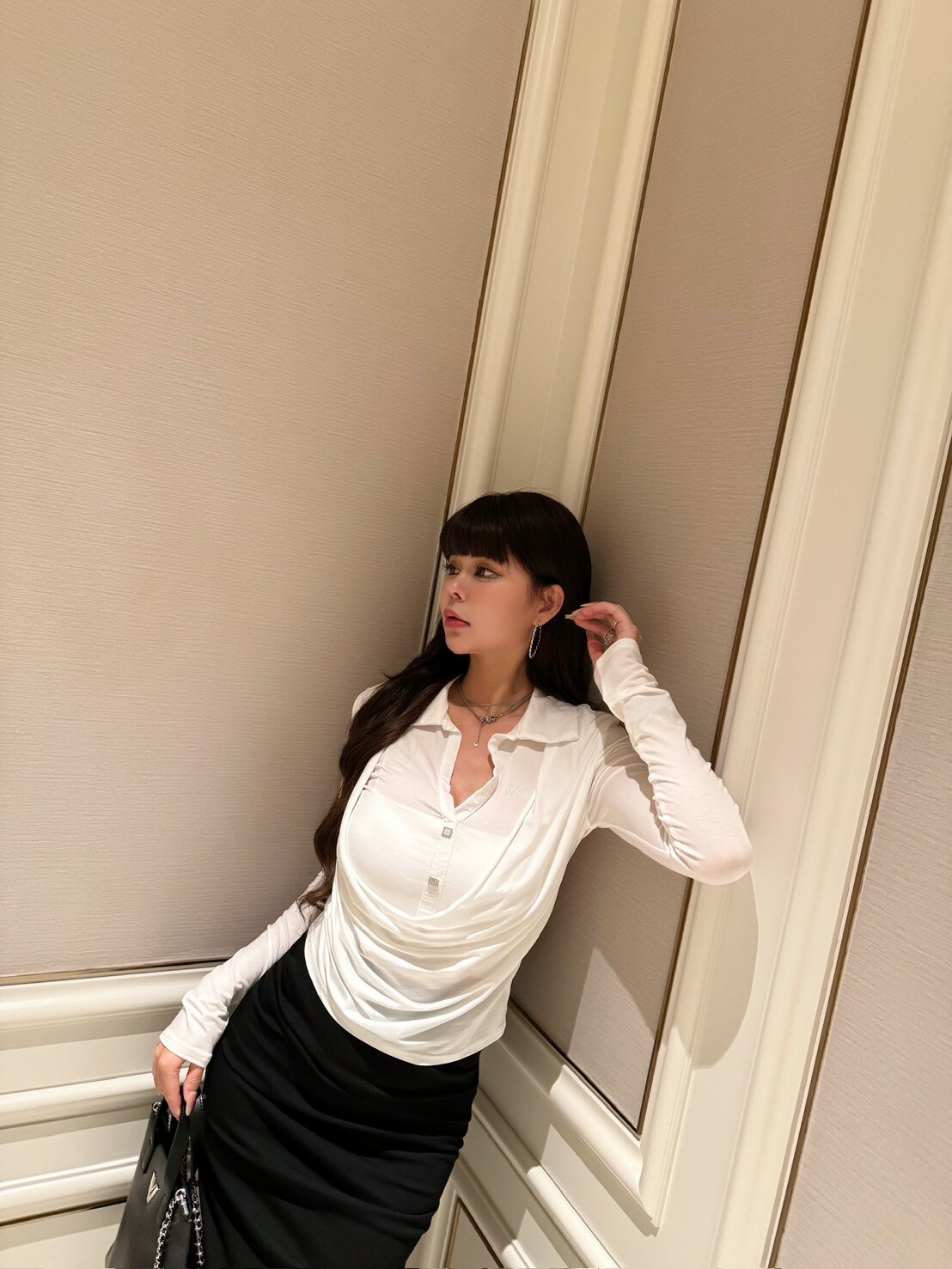 🤍疊境魅力’Charming—假兩件上衣