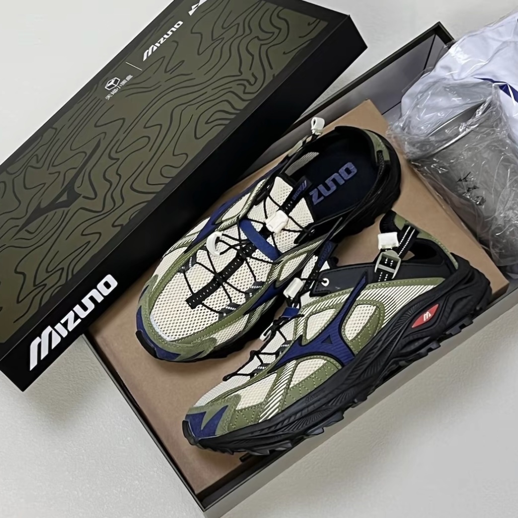 MIZUNO RACER TRAIL SE 復古叢林綠 戶外運動 美津濃 中性鞋款 D1GH241901