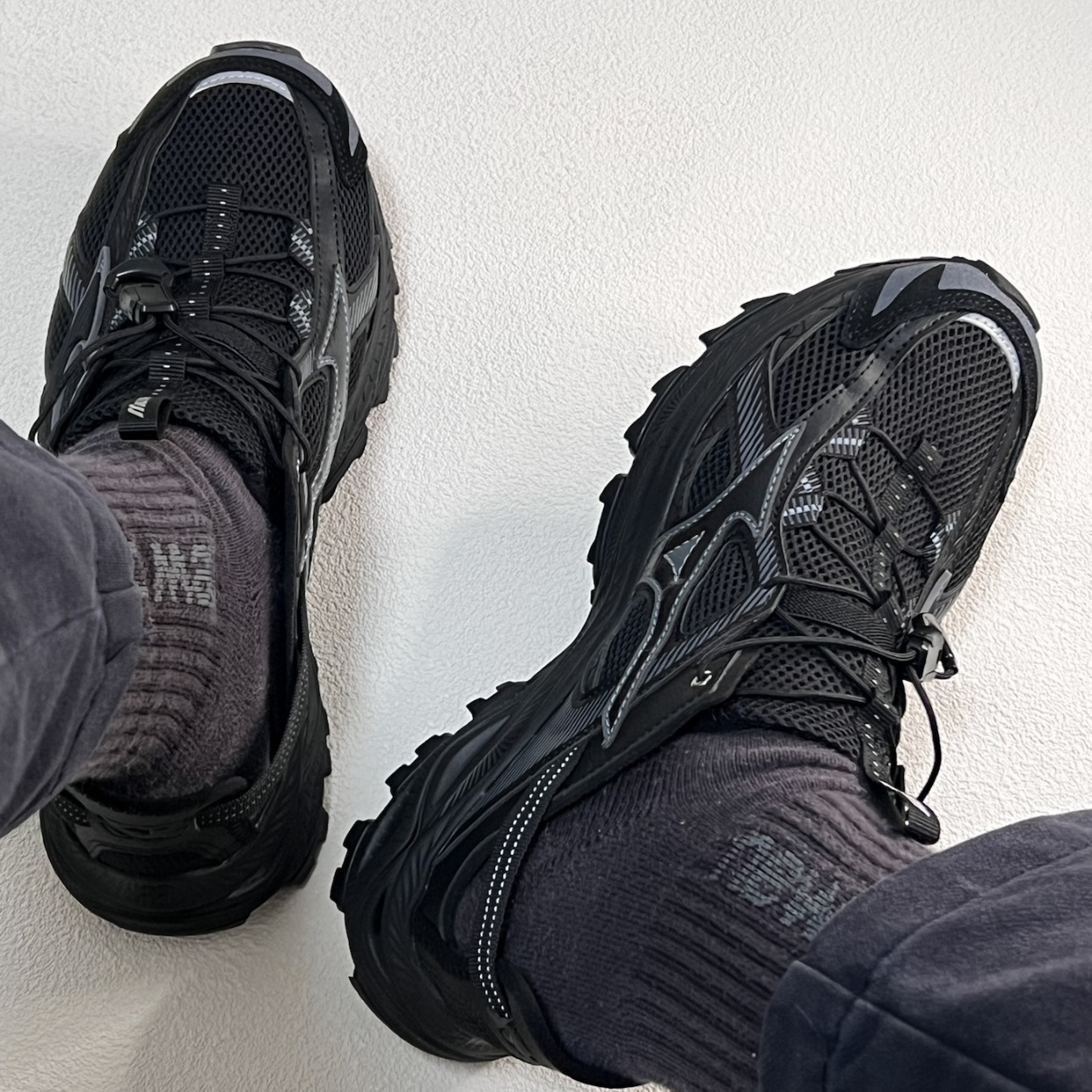 MIZUNO RACER TRAIL SE 全黑 復古百搭 戶外運動 美津濃 D1GH241903