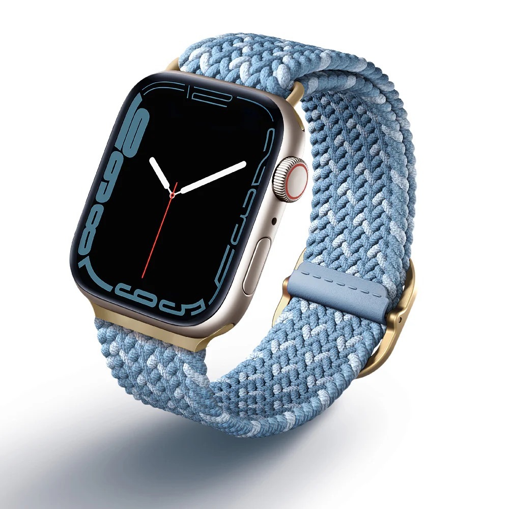 UNIQ｜Aspen DE Apple Watch 雙色防潑水高彈力編織單圈錶帶 42/41/40mm