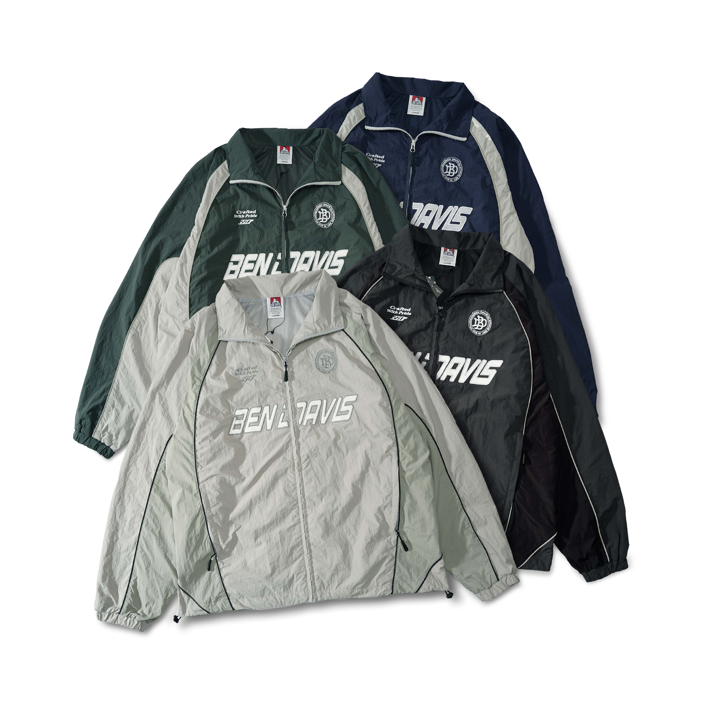 Ben Davis Off The Pitch Nylon Jacket 尼龍拉鍊外套 4色 25380054