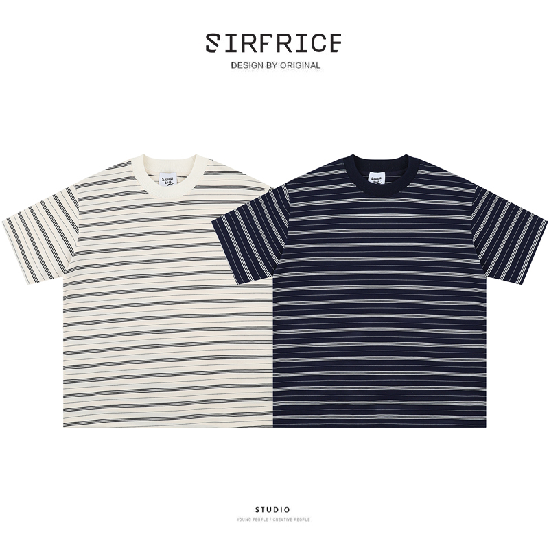 條紋短T 經典不敗 純棉親膚