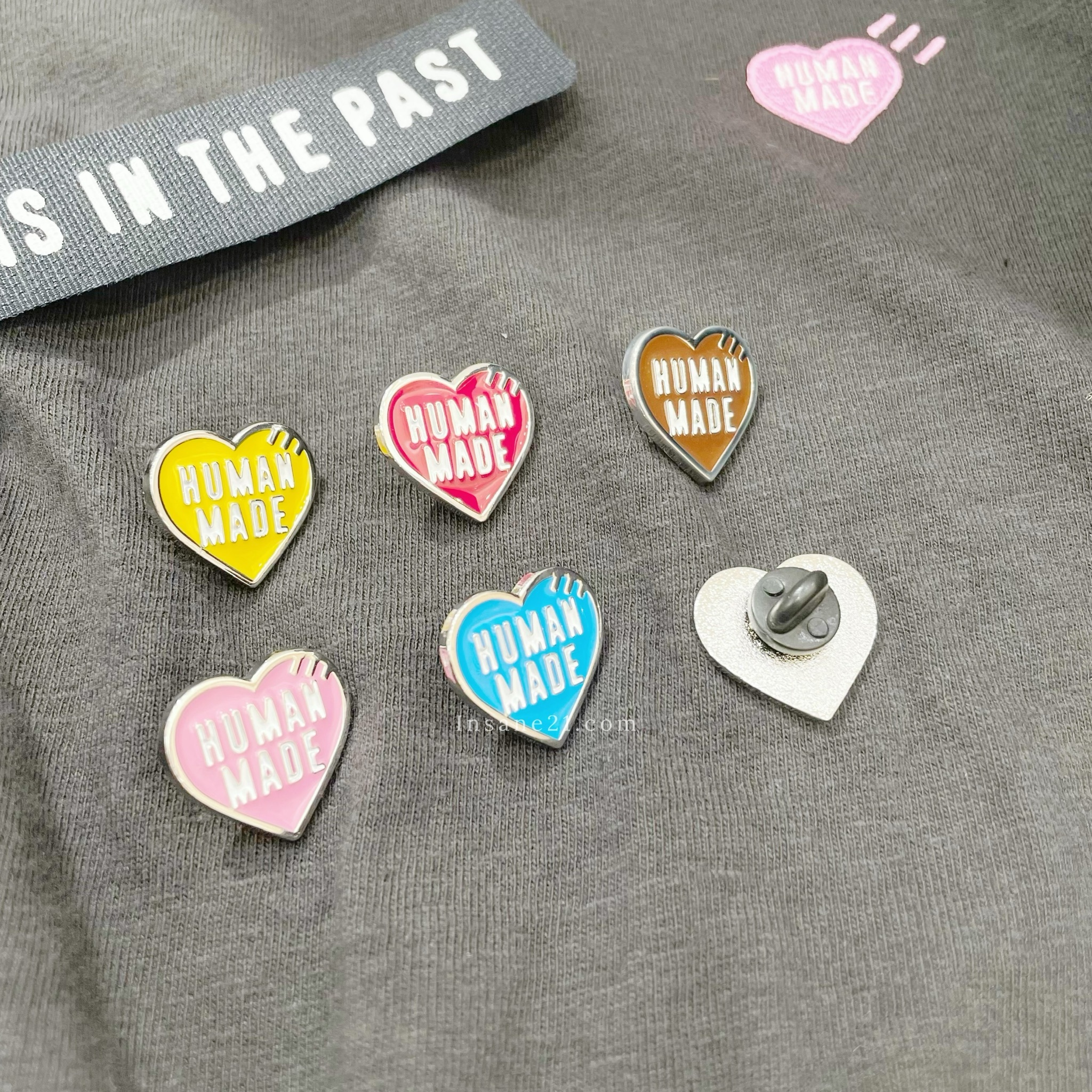 HUMAN MADE 愛心胸章 別針 裝飾品 小物 日本代購 人間製造 / 現貨