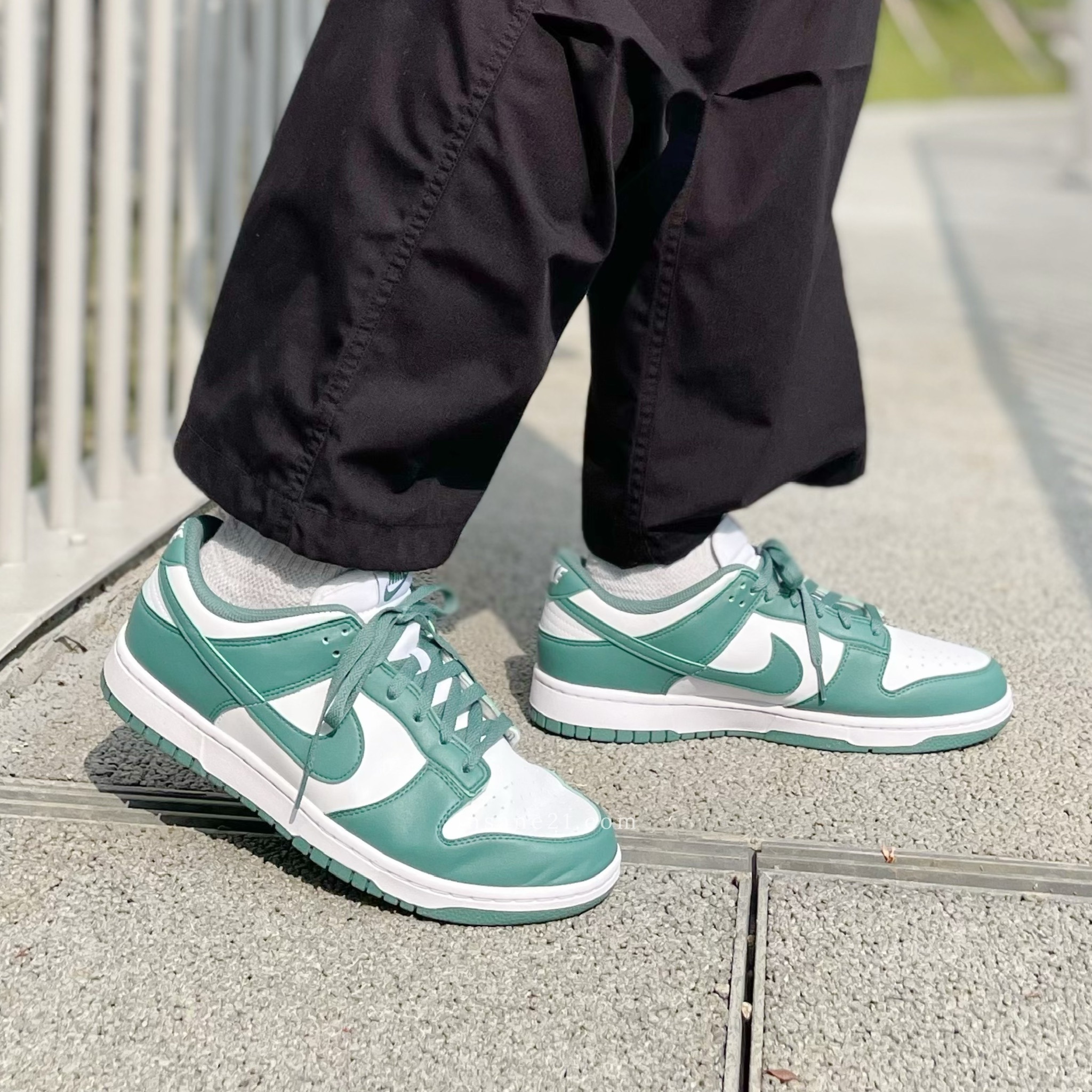 NIKE DUNK LOW NEXT NATURE "BICOASTAL" 寶石綠 白綠 休閒 女款 DD1873-107