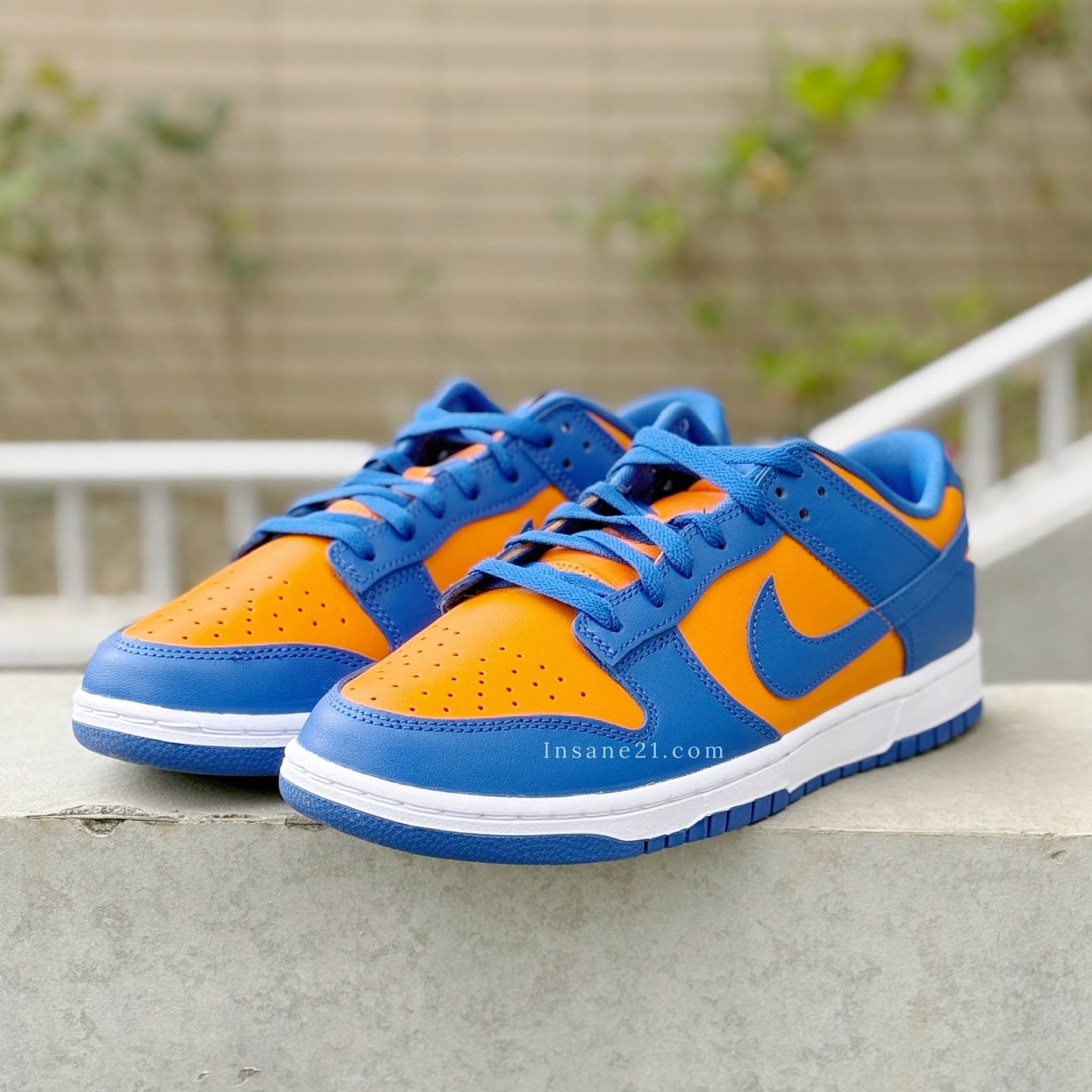 NIKE DUNK LOW RETRO 藍橘 休閒鞋 低筒 經典 雙色調 DV0833-800
