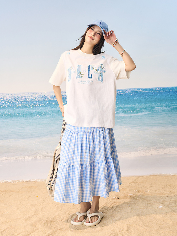 harsh and cruel 2025SS 涼感防曬 小香風貼布 短袖