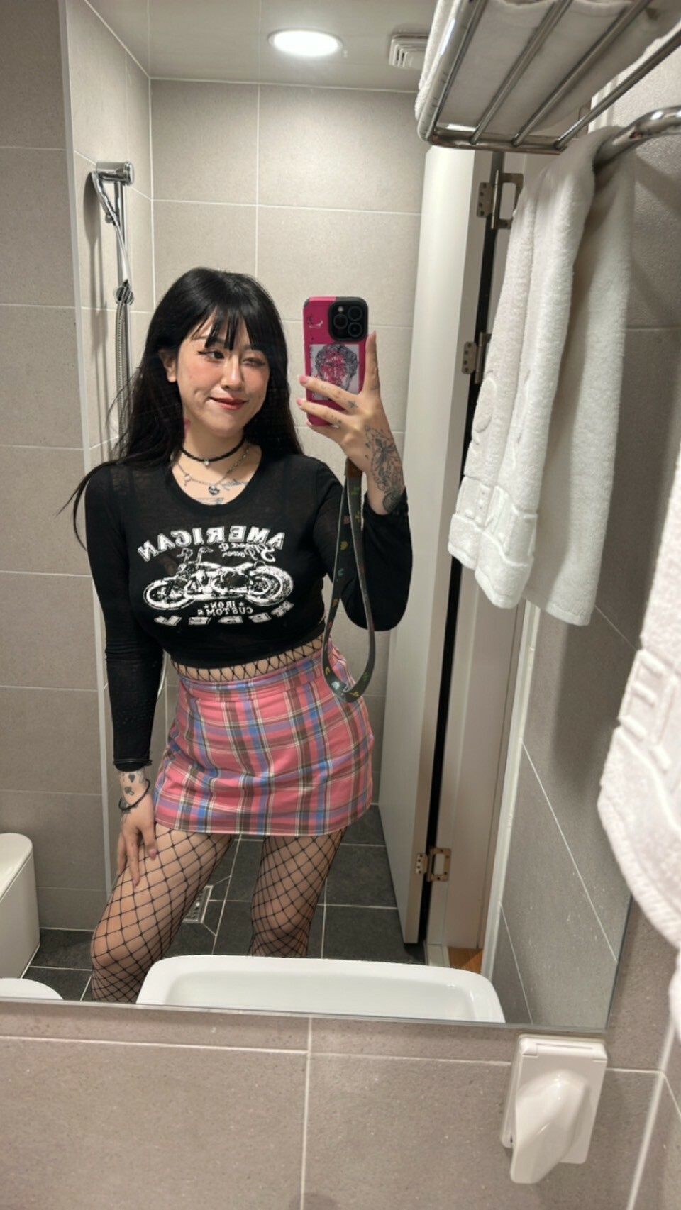 大尺碼網襪中網眼50-100kg☯︎異妹推薦