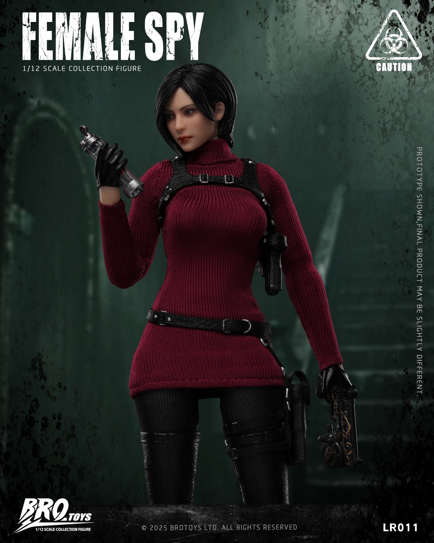 BROTOYS 1/12 フィギュア用 女性 素体 ヘッド セット LR011 BROTOYS 1/12 Miss WONG Action Figure (LR011)