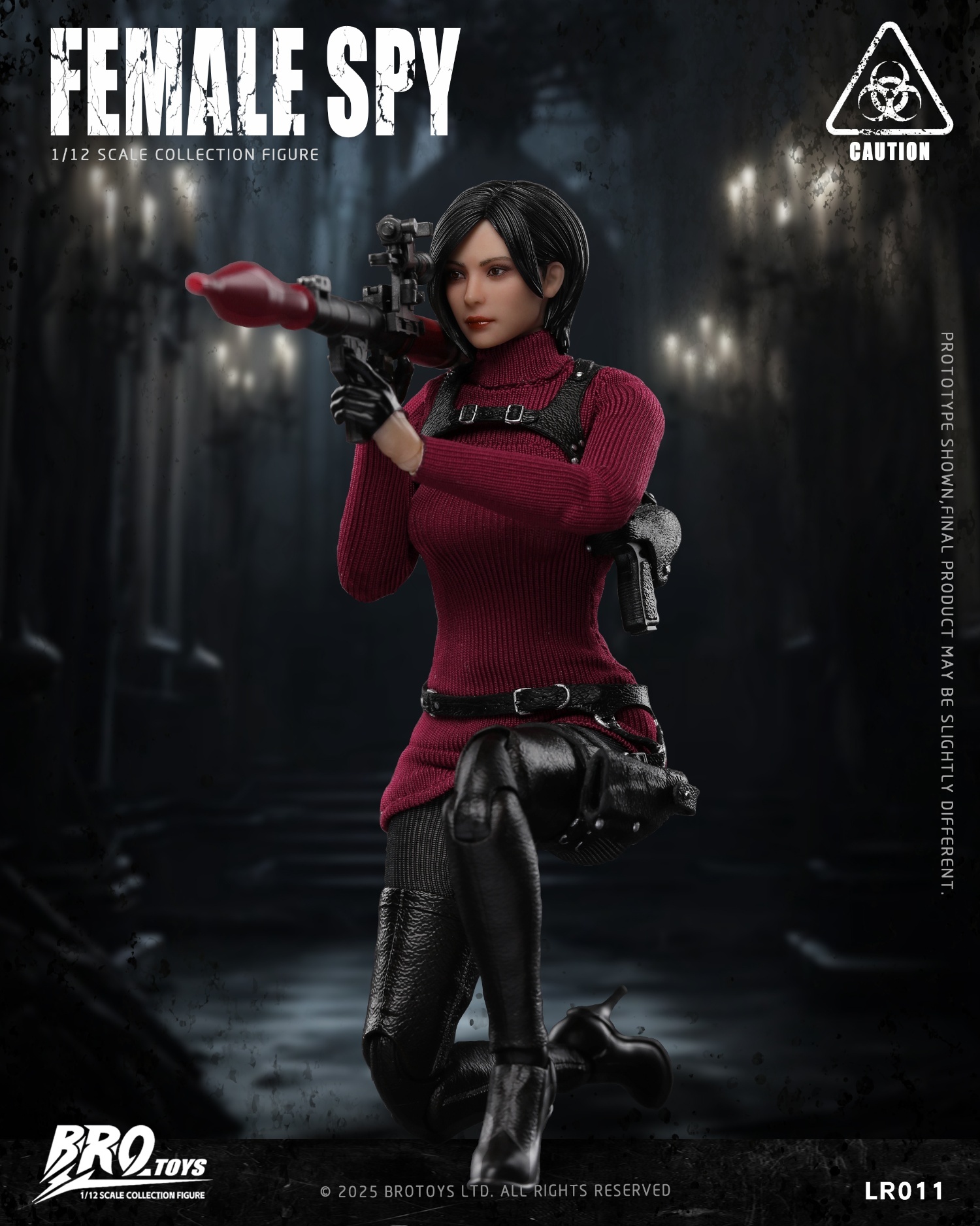 BROTOYS 1/12 フィギュア用 女性 素体 ヘッド セット LR011 BROTOYS 1/12 Miss WONG Action Figure (LR011)
