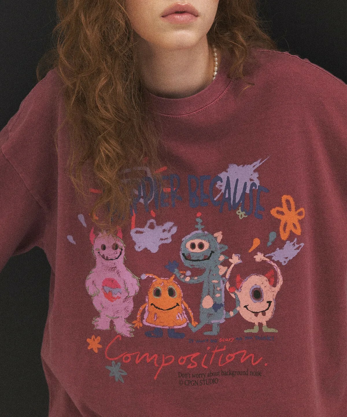 CPGN STUDIO - DPT HAPPY DAY TSHIRT (DUST PINK)