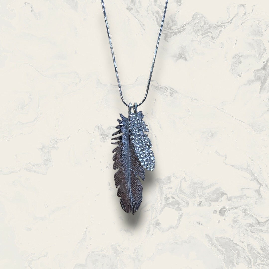 精選平價飾品 羽毛項鍊