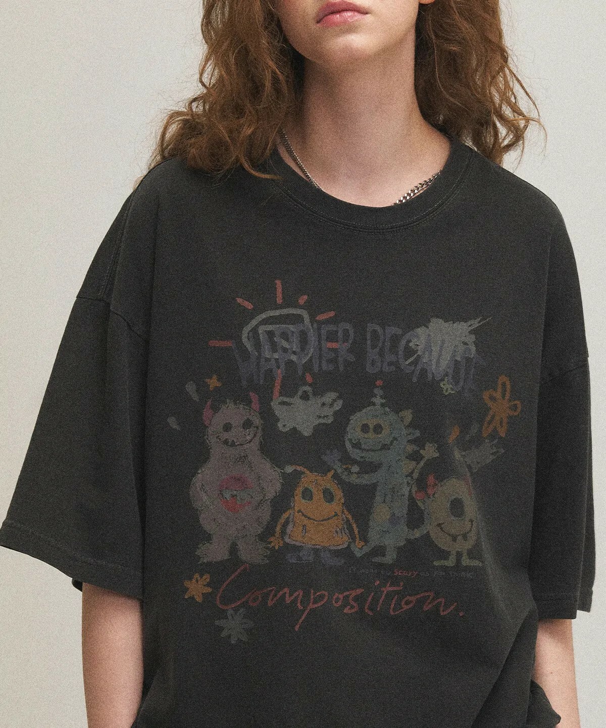 CPGN STUDIO - DPT HAPPY DAY TSHIRT (SMOKE BLACK)