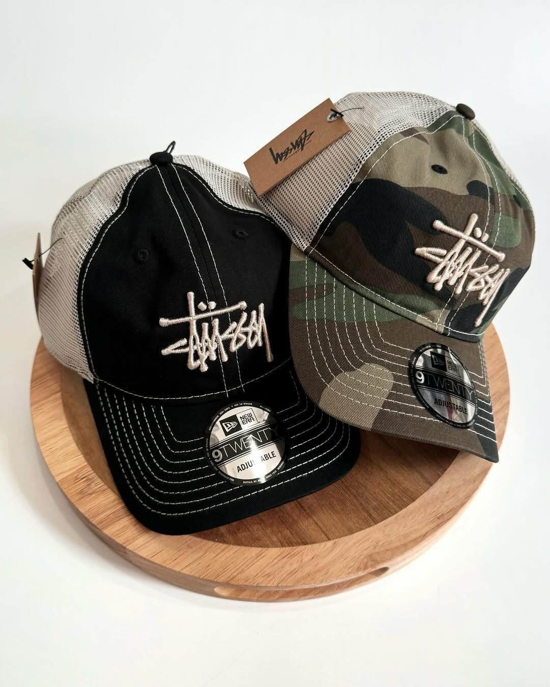 2024AW STUSSY NEW ERA 9TWENTY BASIC TRUCKER 網帽老帽帽子