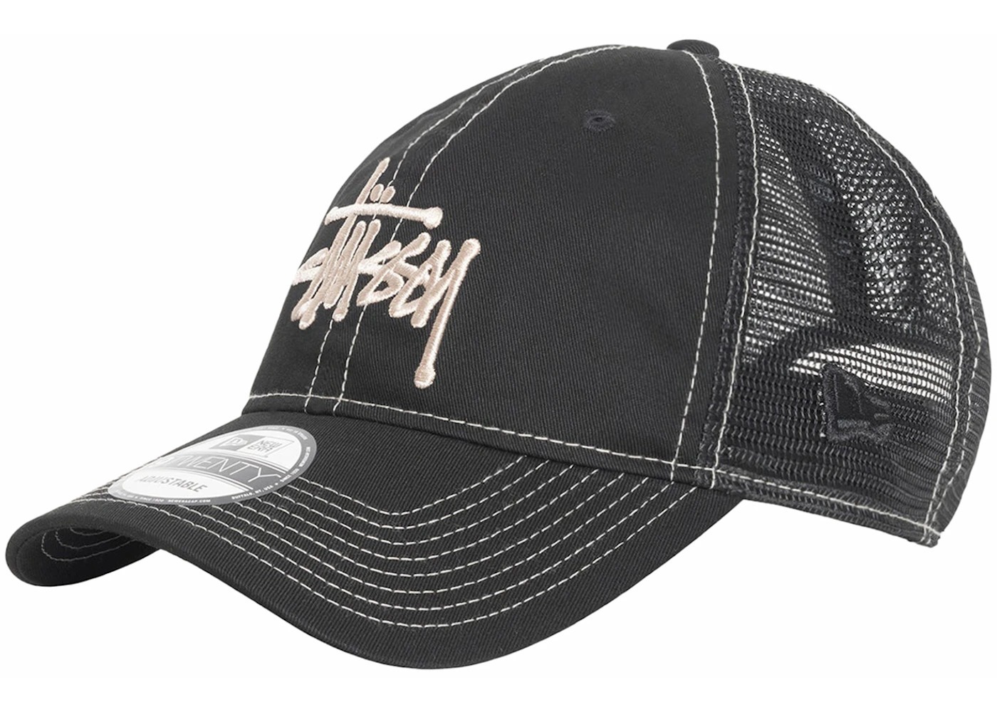 2024AW STUSSY NEW ERA 9TWENTY BASIC TRUCKER 網帽 老帽 帽子 1311126 現貨