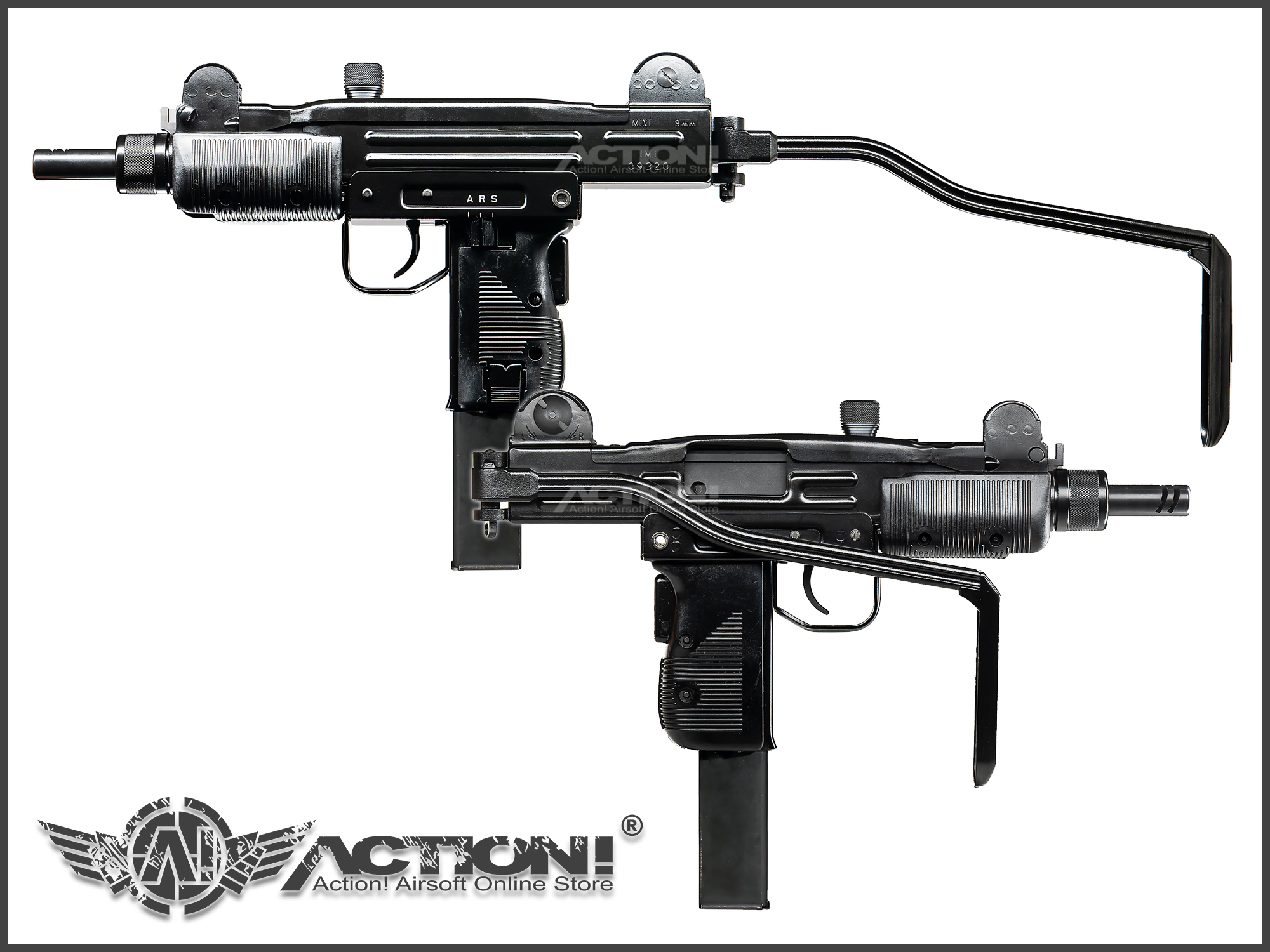 NORTHEAST - Mini UZI AIRSOFT GBB SMG (Folding Stock) Is