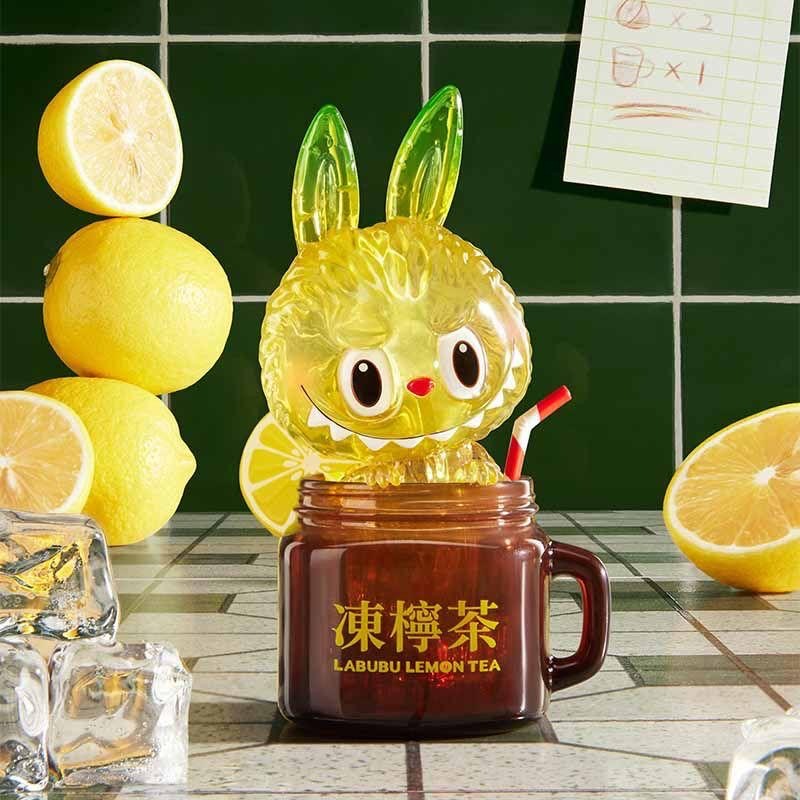 新品 labubu凍檸茶擺設