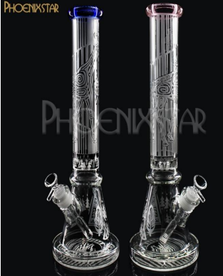 🇺🇸 Sandblasted - SP285 Glass Bong 玻璃水煙壺（40.5cm）