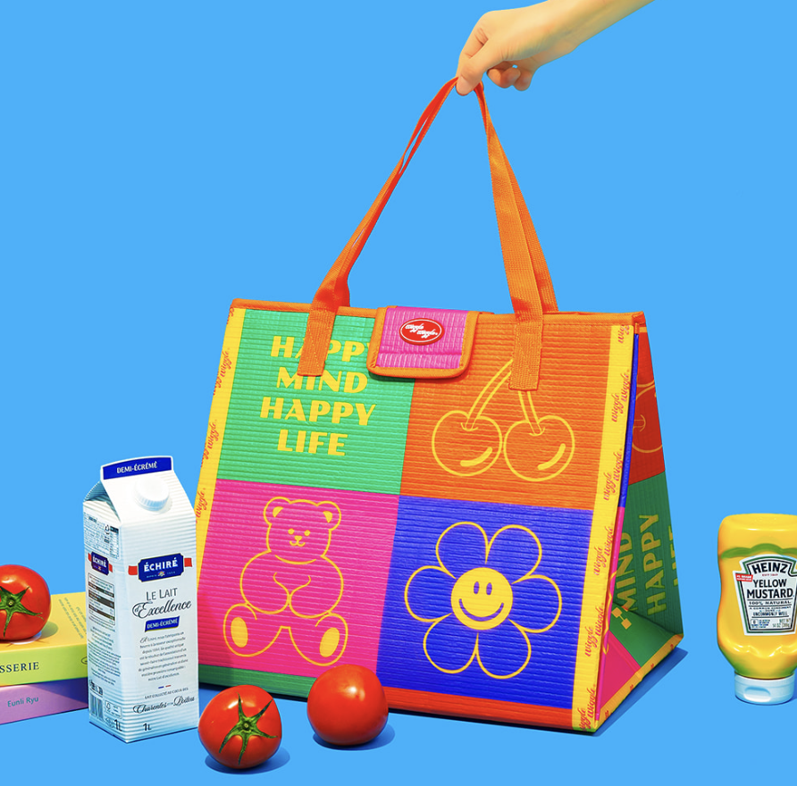 Wiggle Wiggle 藍 粉 戶外整理保溫袋 （K3 BR514）