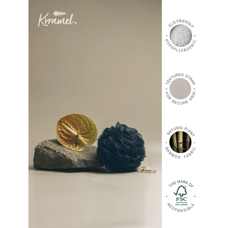 美國 KRRAMEL 男用 洗澡球 平衡肌膚 去油 去角質