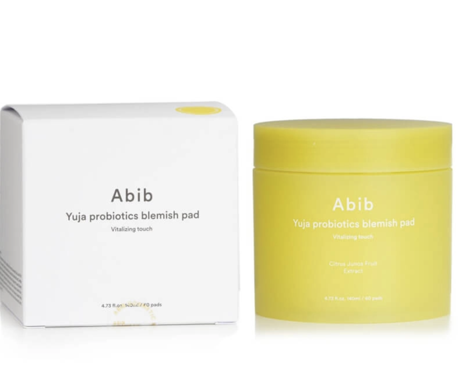 ABIB 柚子益生菌亮膚精華爽膚棉片 60片