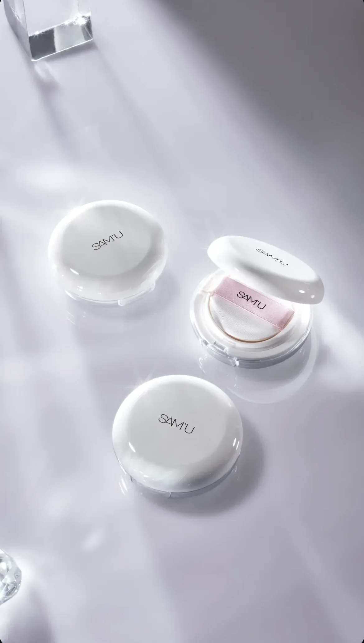 SAM'U 敏感純淨水透光氣墊粉餅🎀