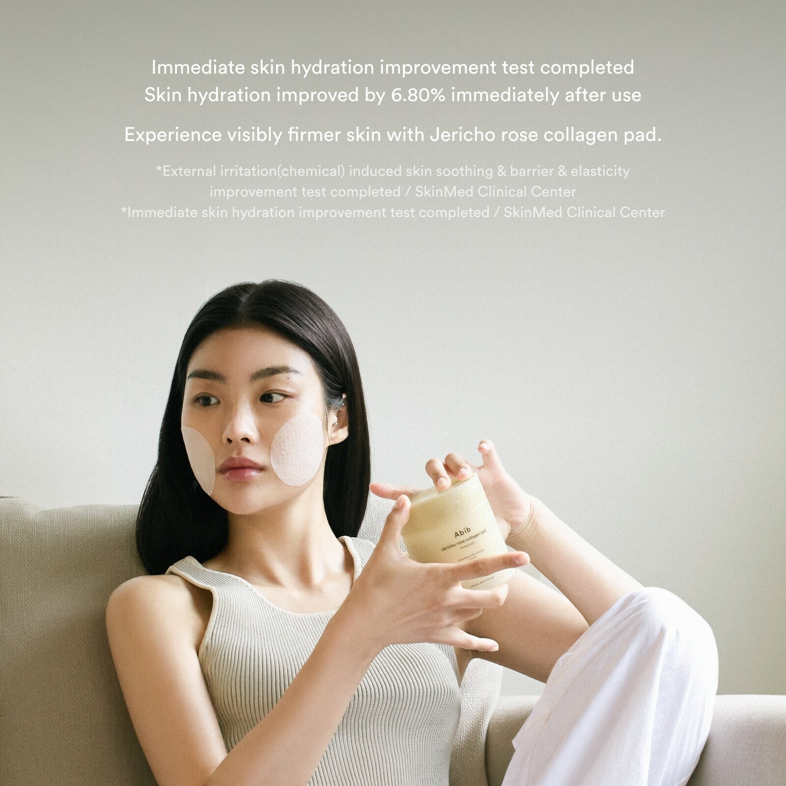 ABIB 復活草膠原蛋白抗老回彈爽膚棉片 60片