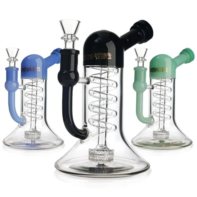 🇺🇸 Phoenix Star - Phx912 Coil Showerhead Bubbler 玻璃發泡器（19cm）