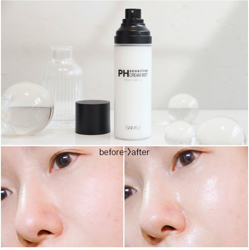SAM'U PH舒緩平衡面霜噴霧✨