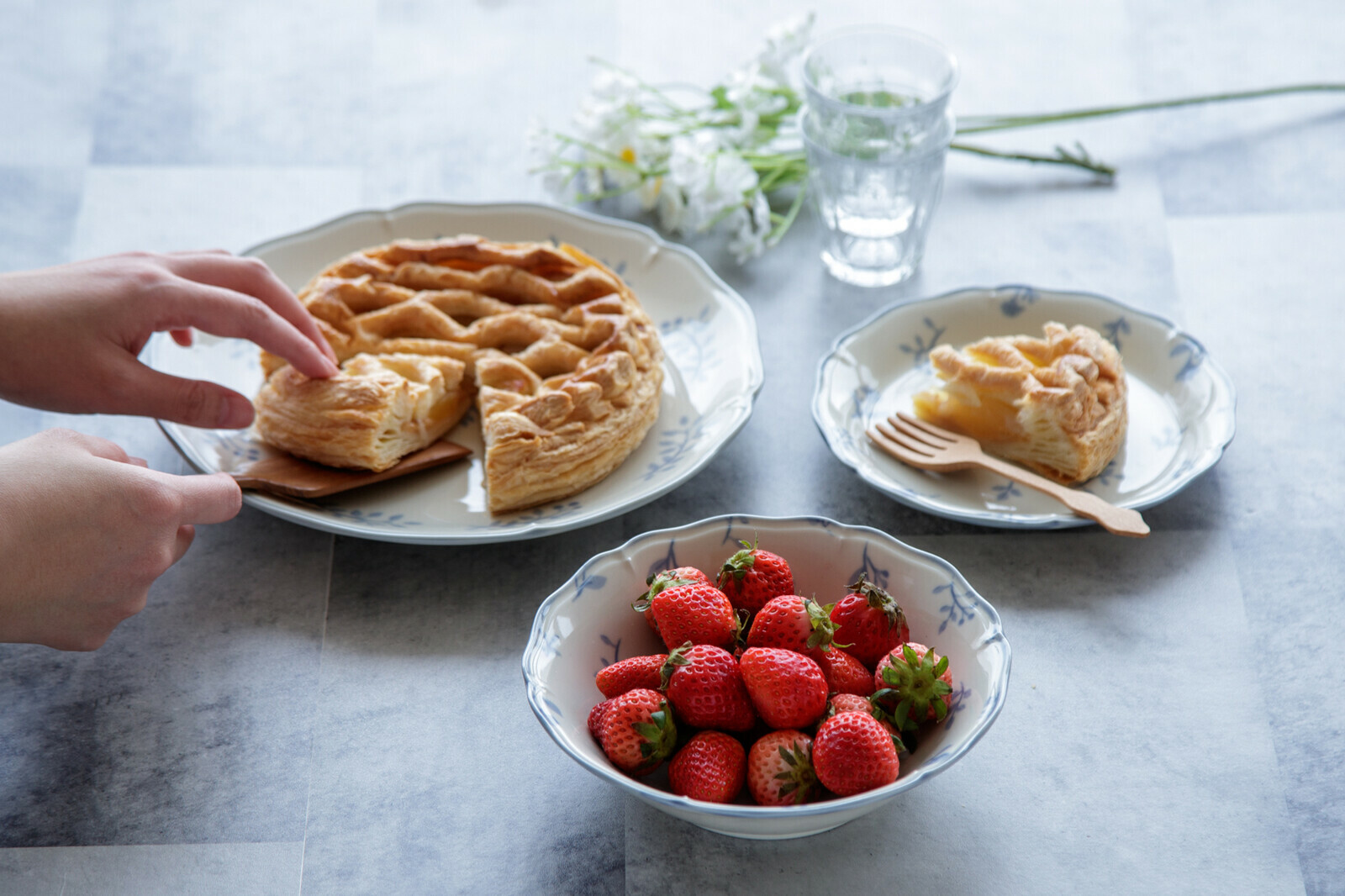 日本 Eternité 法式古董 花邊碗