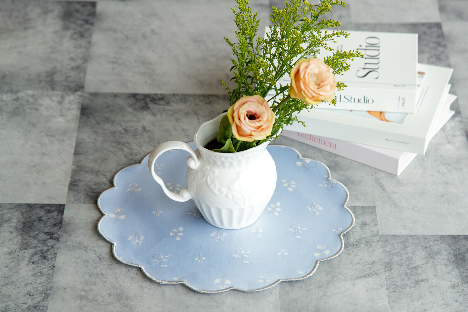 日本 Eternité 法式古董 杯墊 餐墊