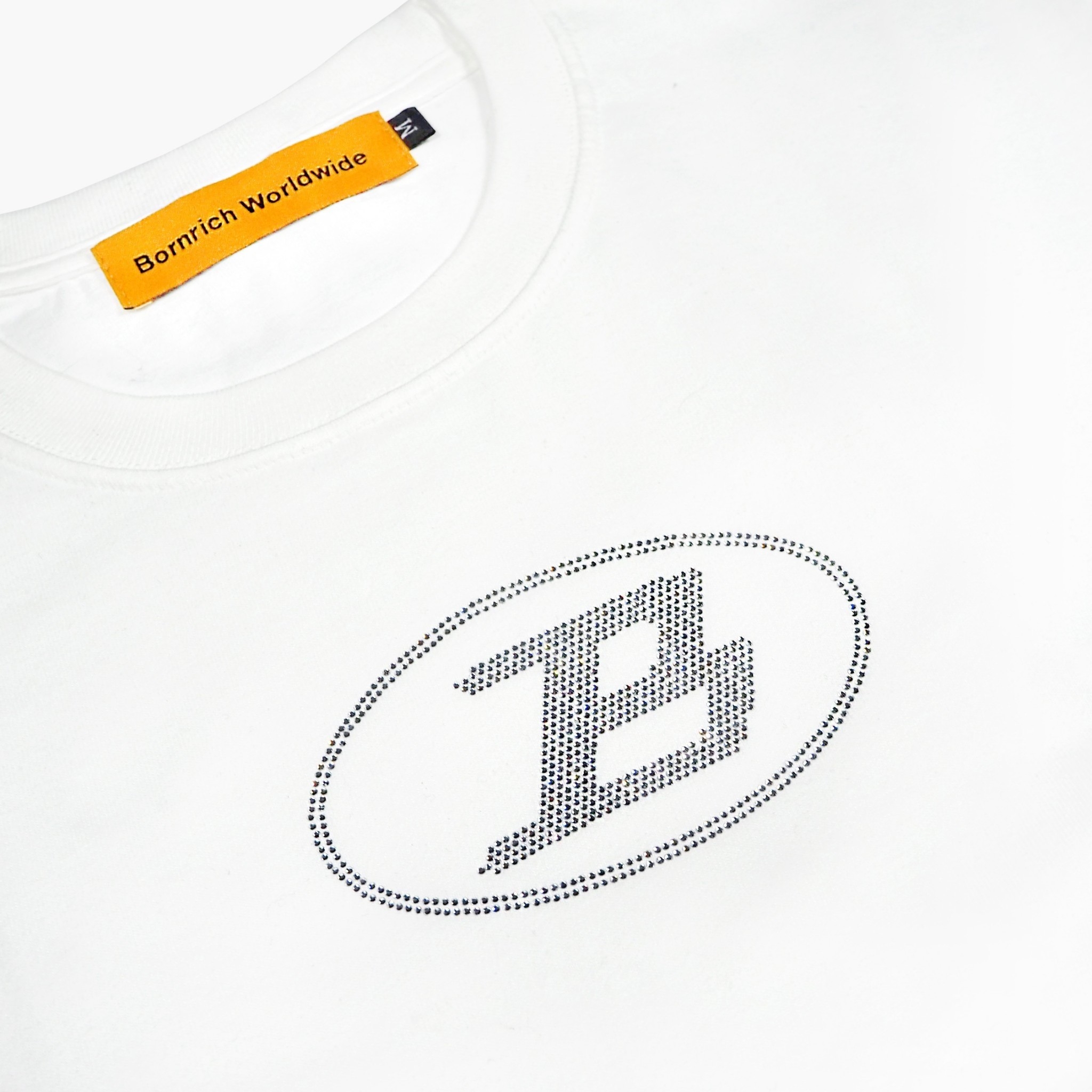 Bornrich / B Diamond Logo Tee 燙鑽 B LOGO 純棉短Tee