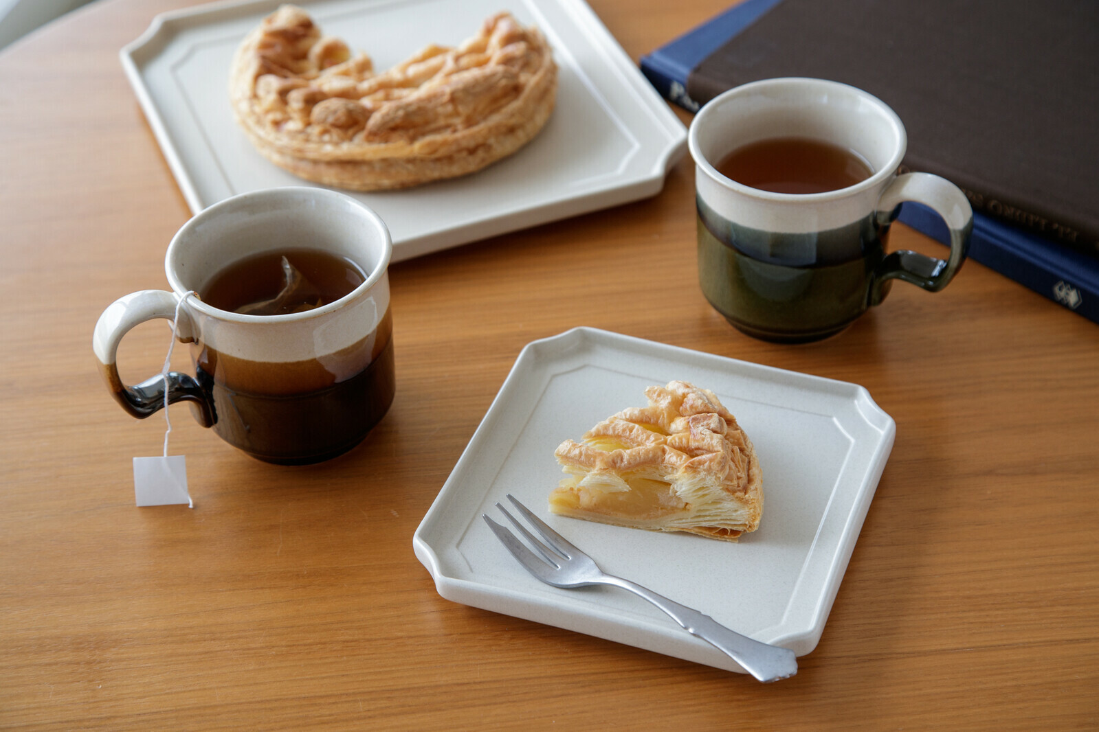 日本 美濃燒 off white 方盤 長方盤