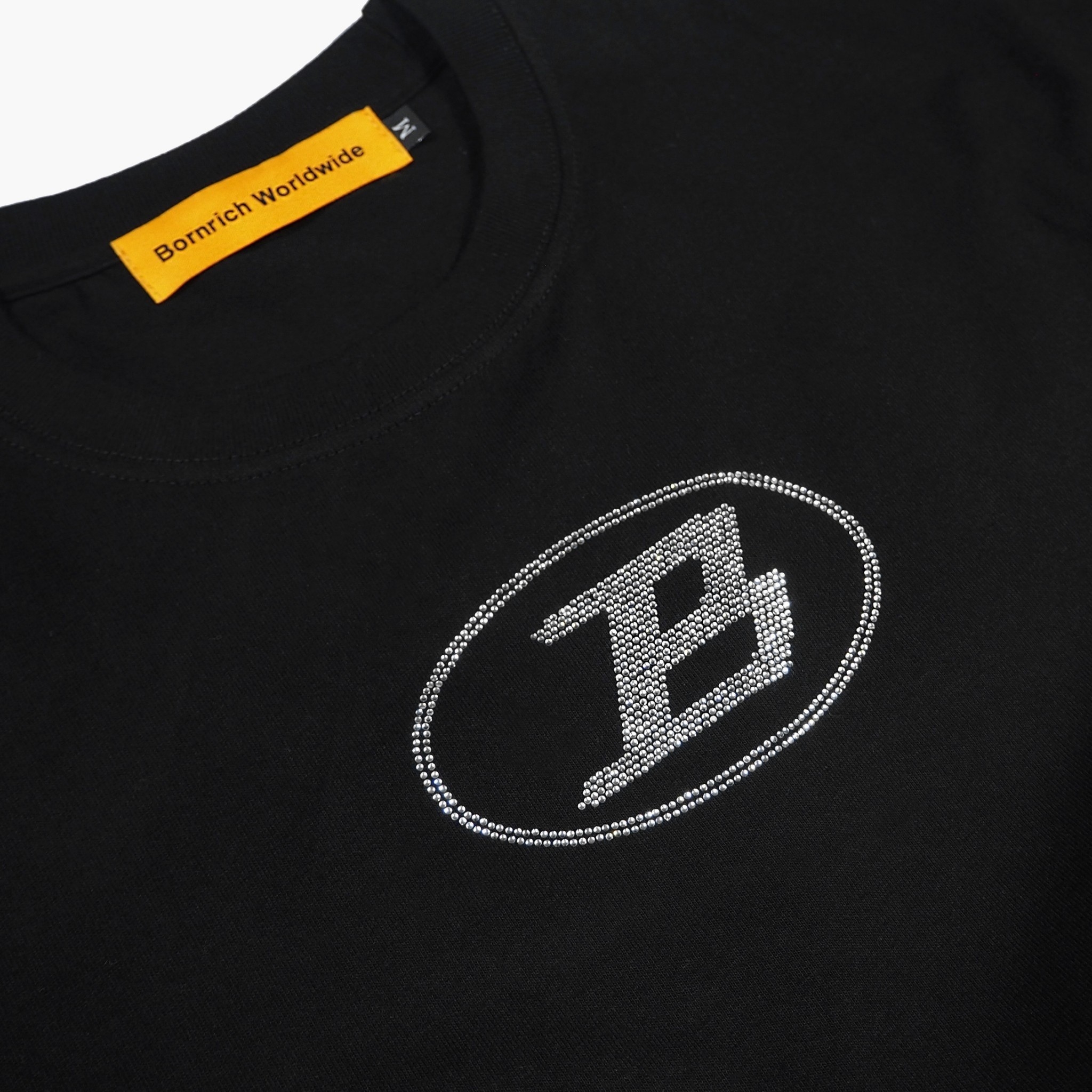 Bornrich / B Diamond Logo Tee 燙鑽 B LOGO 純棉短Tee