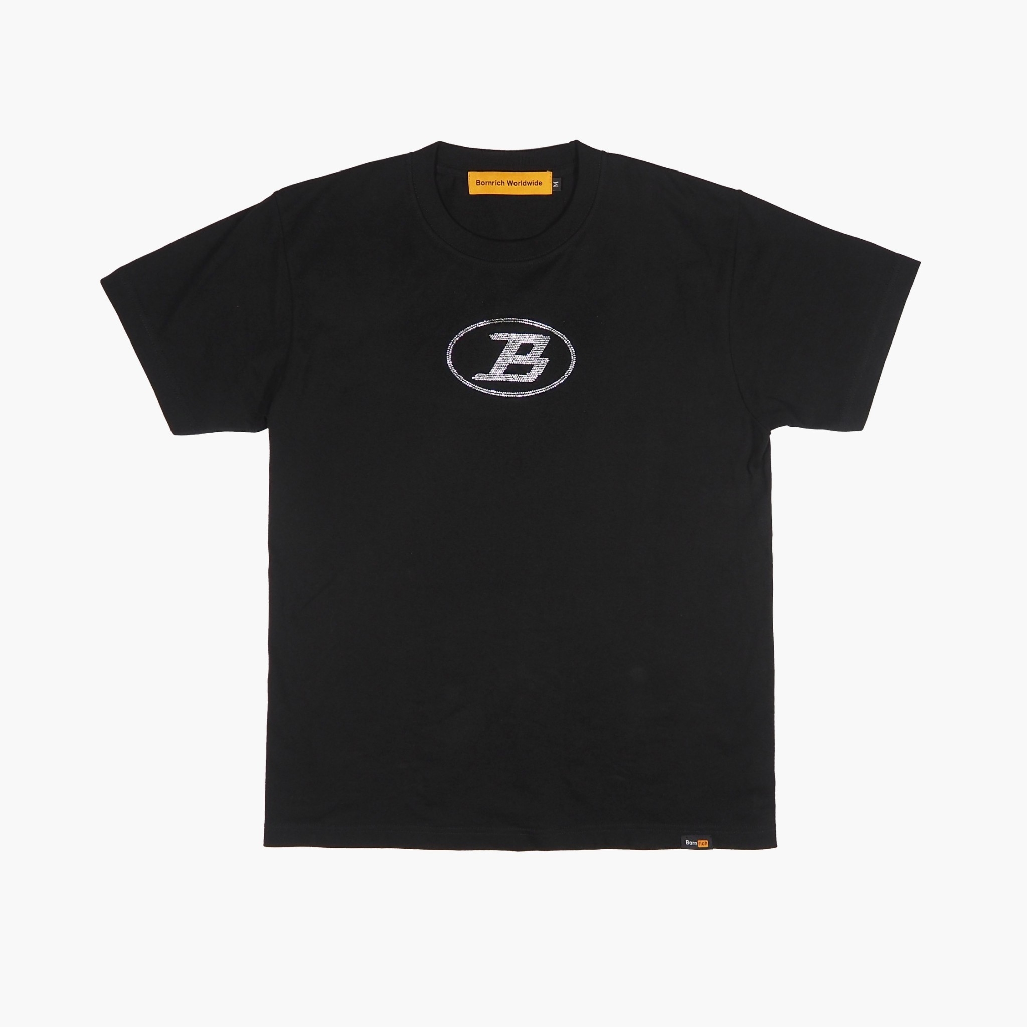 Bornrich / B Diamond Logo Tee 燙鑽 B LOGO 純棉短Tee
