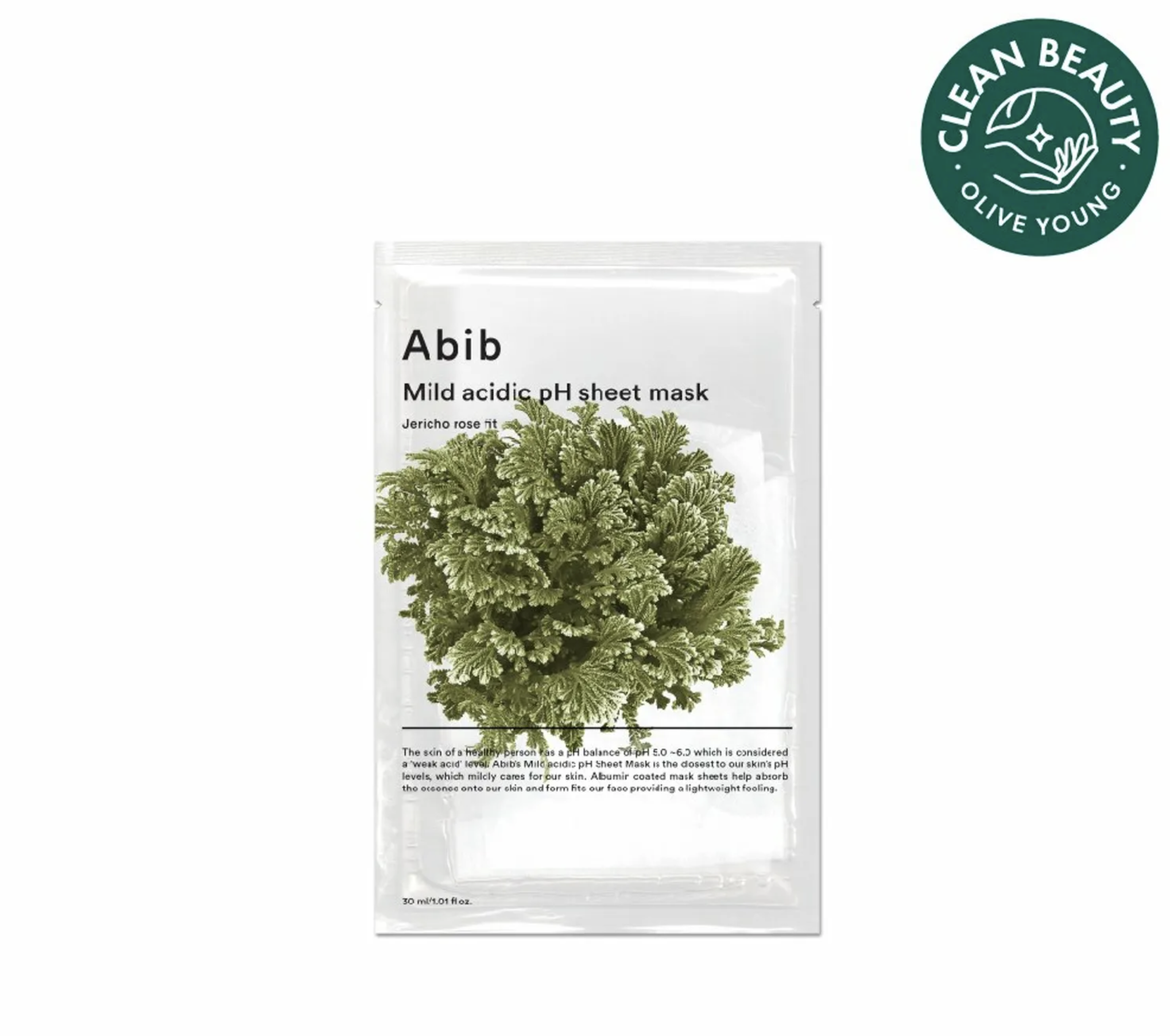 ABIB 弱酸性保濕復活草面膜