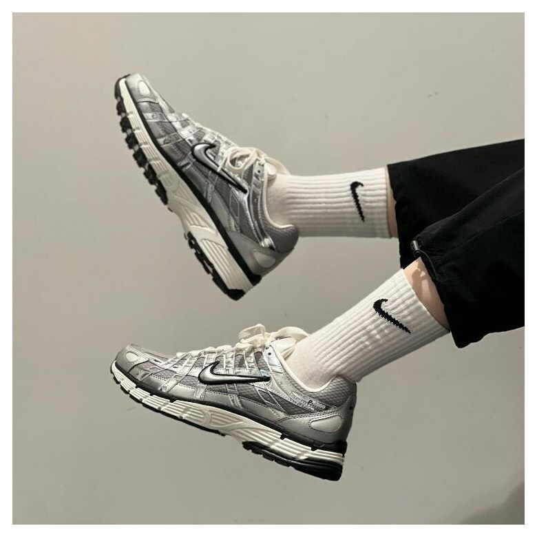 NIKE P-6000 金屬 液態銀 男女同款 CN0149-001
