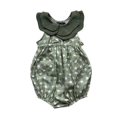 【HELLO LUPO】 Nami Baby Tuta 2 Hello Lupo - NAMI BABY TUTA - SAGE/MATCHA PARFAIT