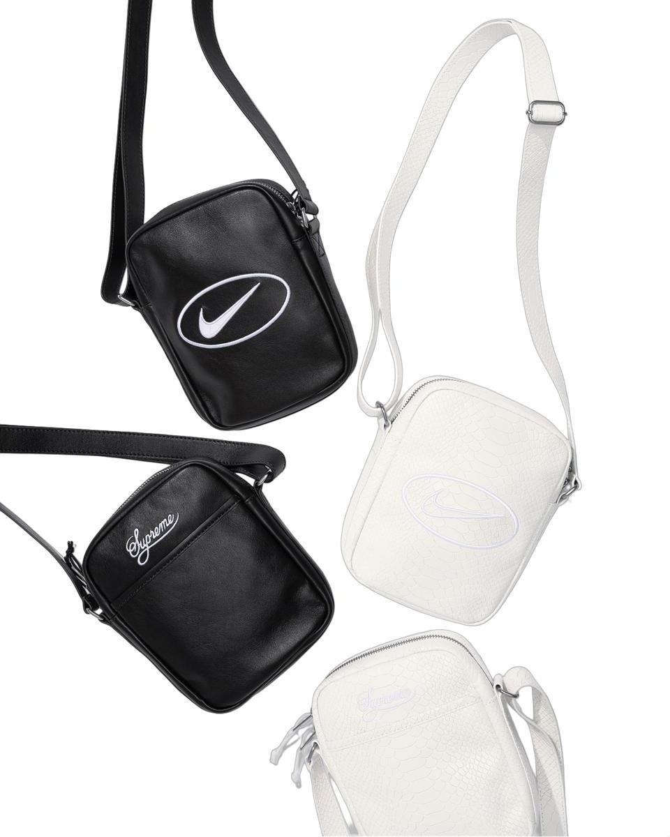 SUPREME®/NIKE® LEATHER SHOULDER BAG