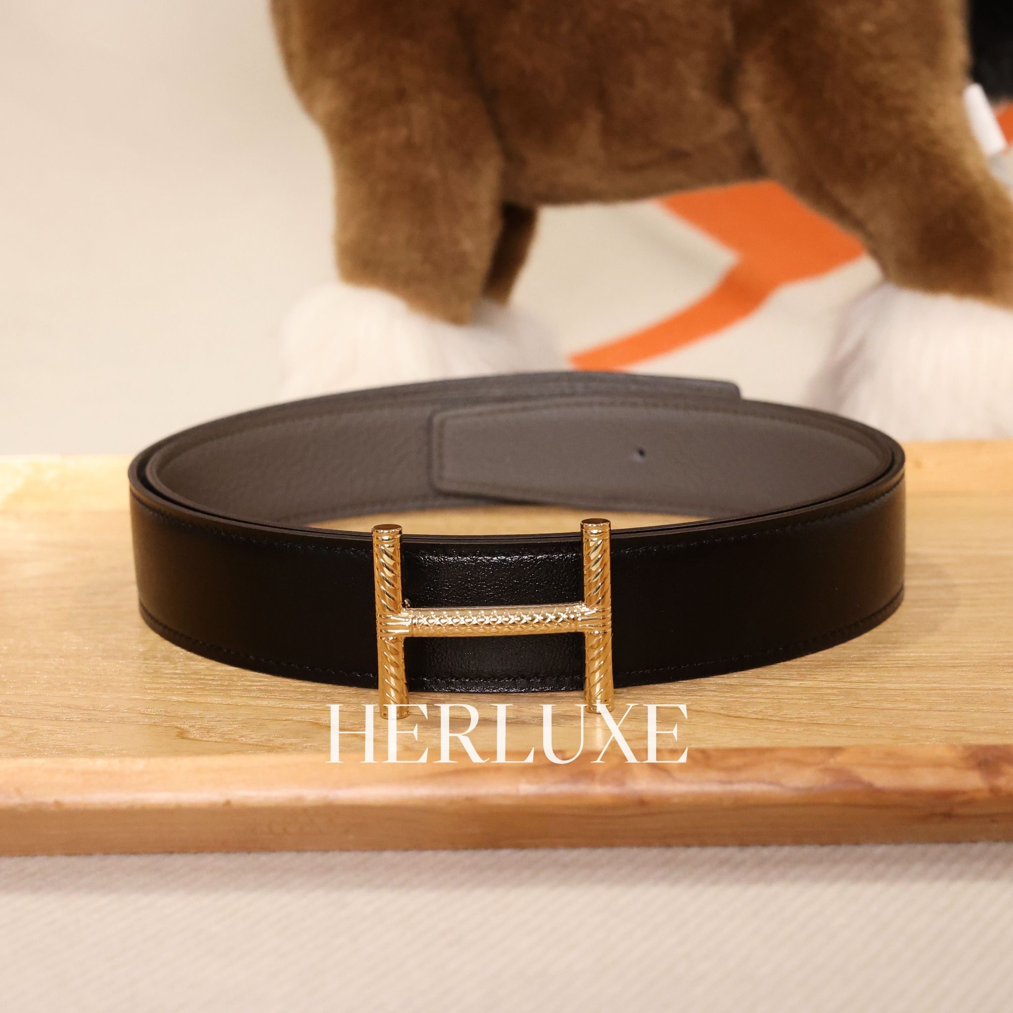 Hisseo belt 32mm CC (可選擇皮帶顏色及長度)