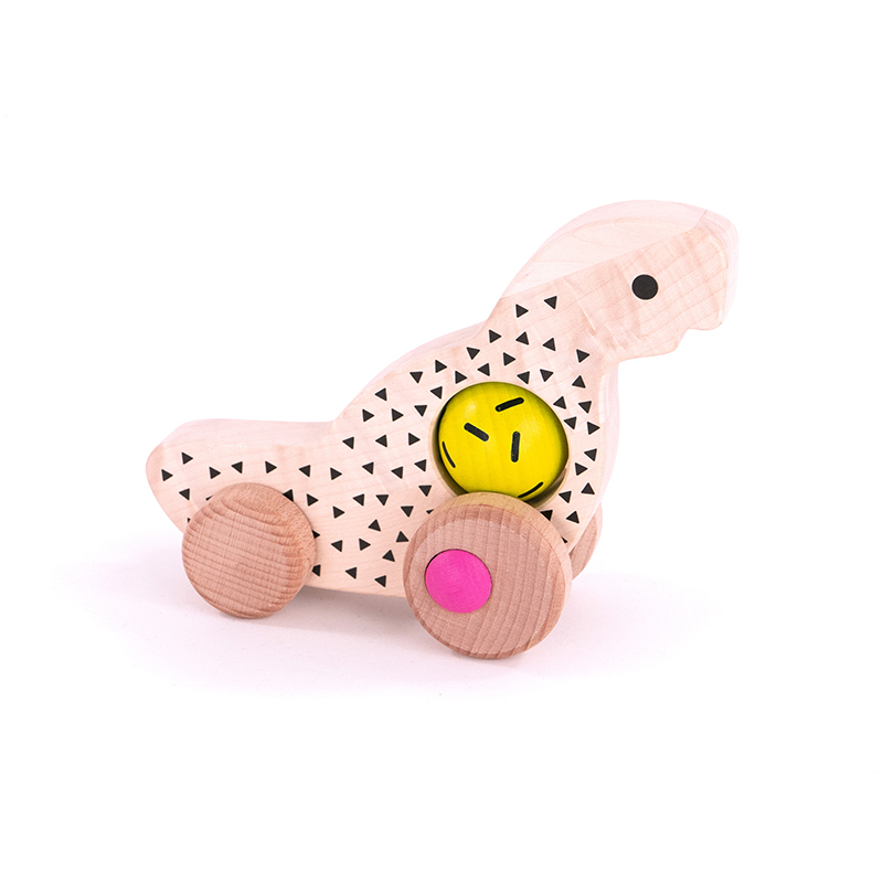 BAJO 動物系列-復刻款小恐龍啟蒙木玩