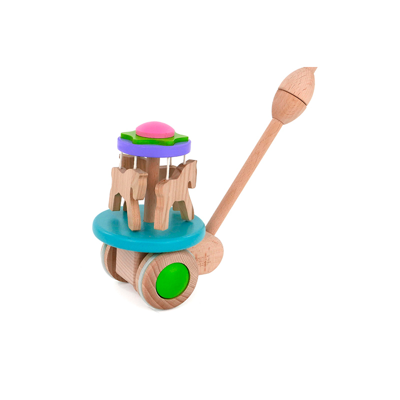 BAJO 經典系列-旋轉木馬學步推推樂