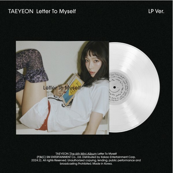 TAEYEON ~ LETTER TO MYSELF (LP) (韓國版)