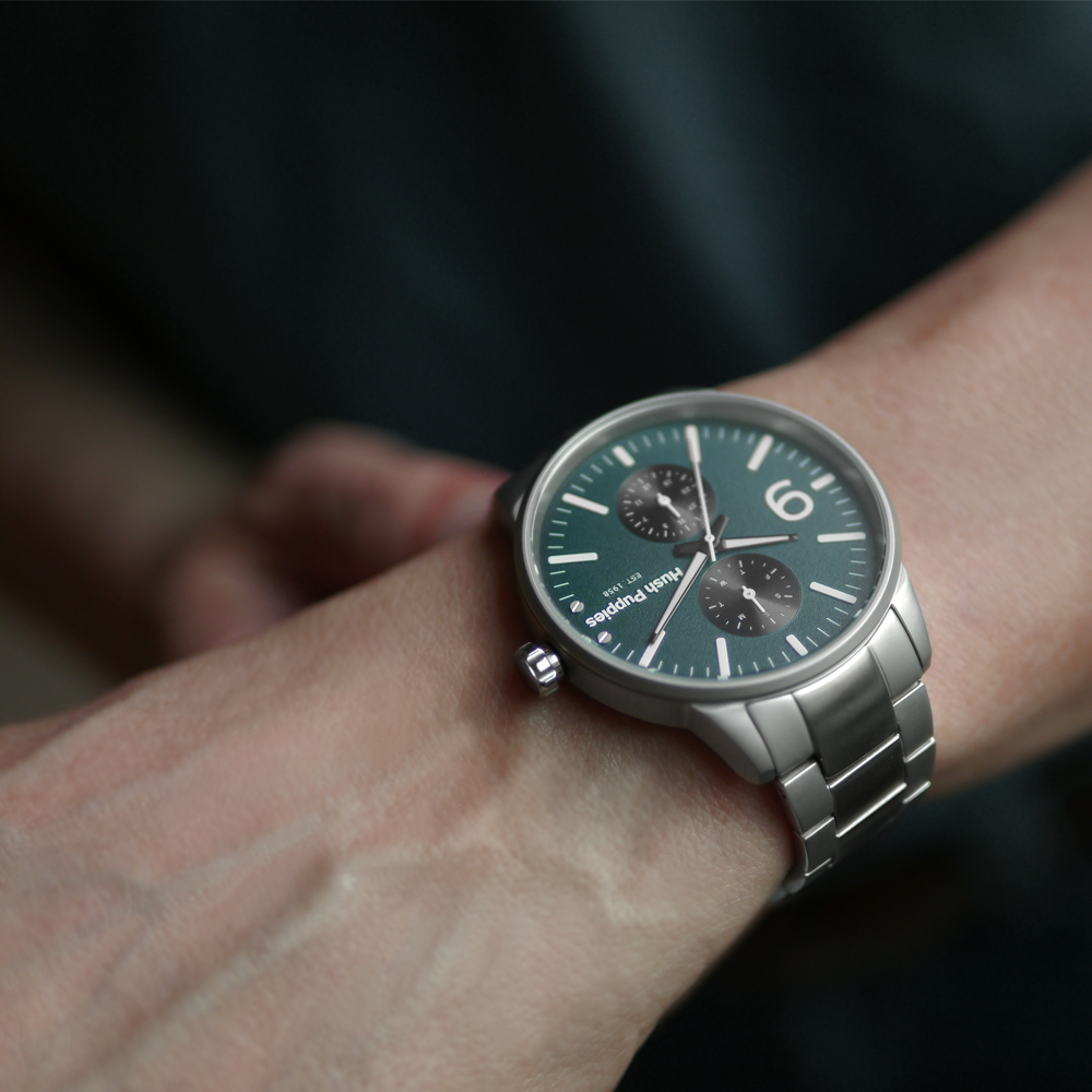 1958 復刻雙眼多功能腕錶