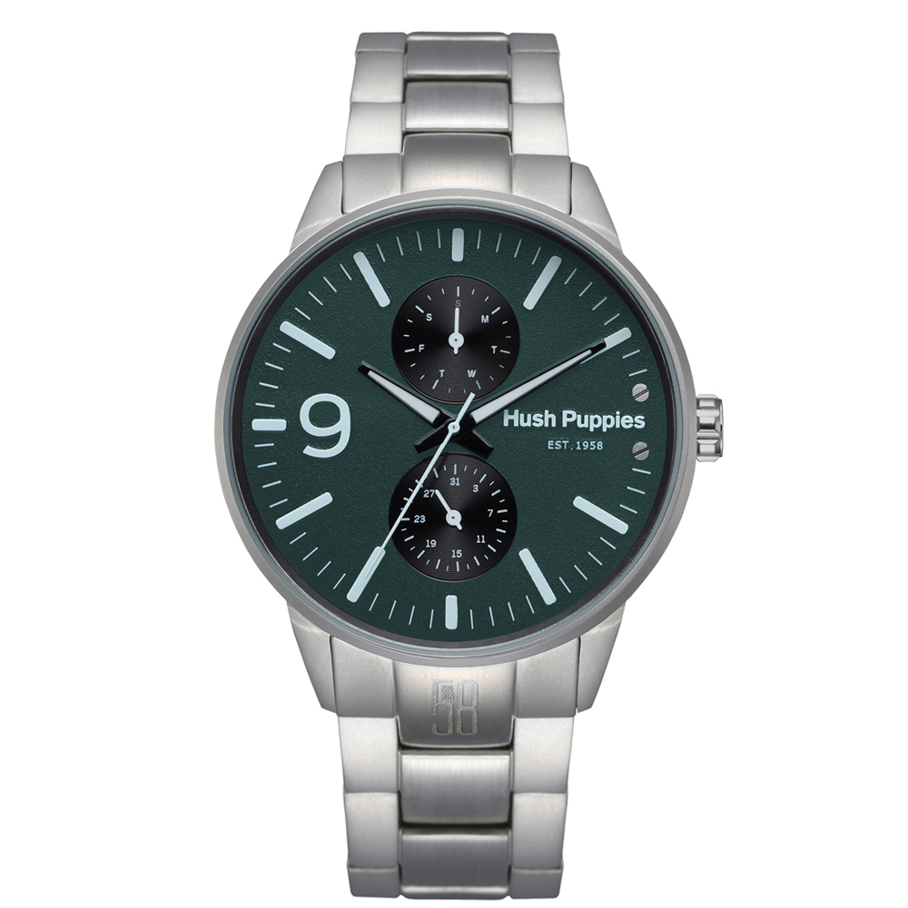 1958 復刻雙眼多功能腕錶