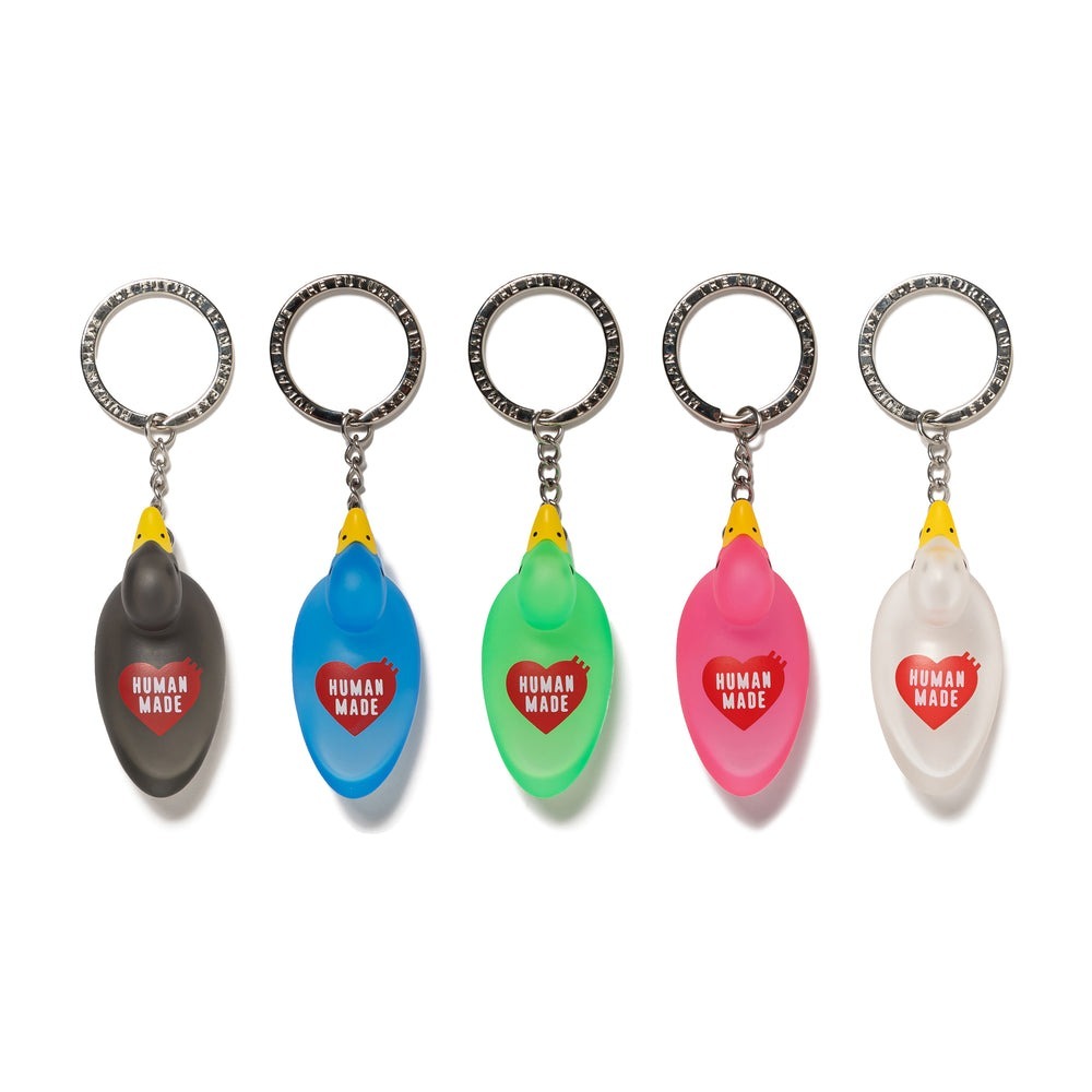 現貨┃HUMAN MADE DUCK PVC KEY CHAIN 鴨子黑色鑰匙圈吊飾
