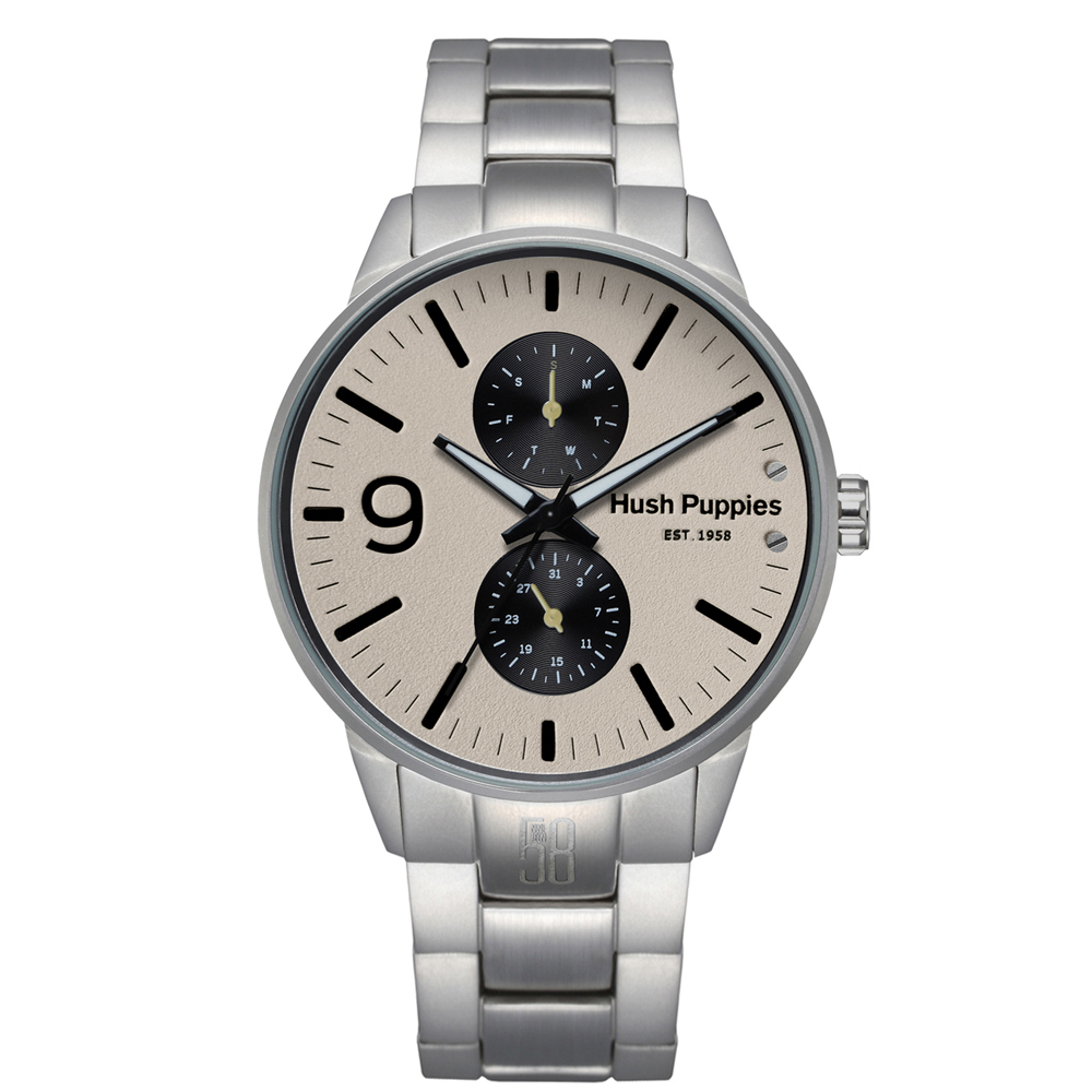 1958 復刻雙眼多功能腕錶