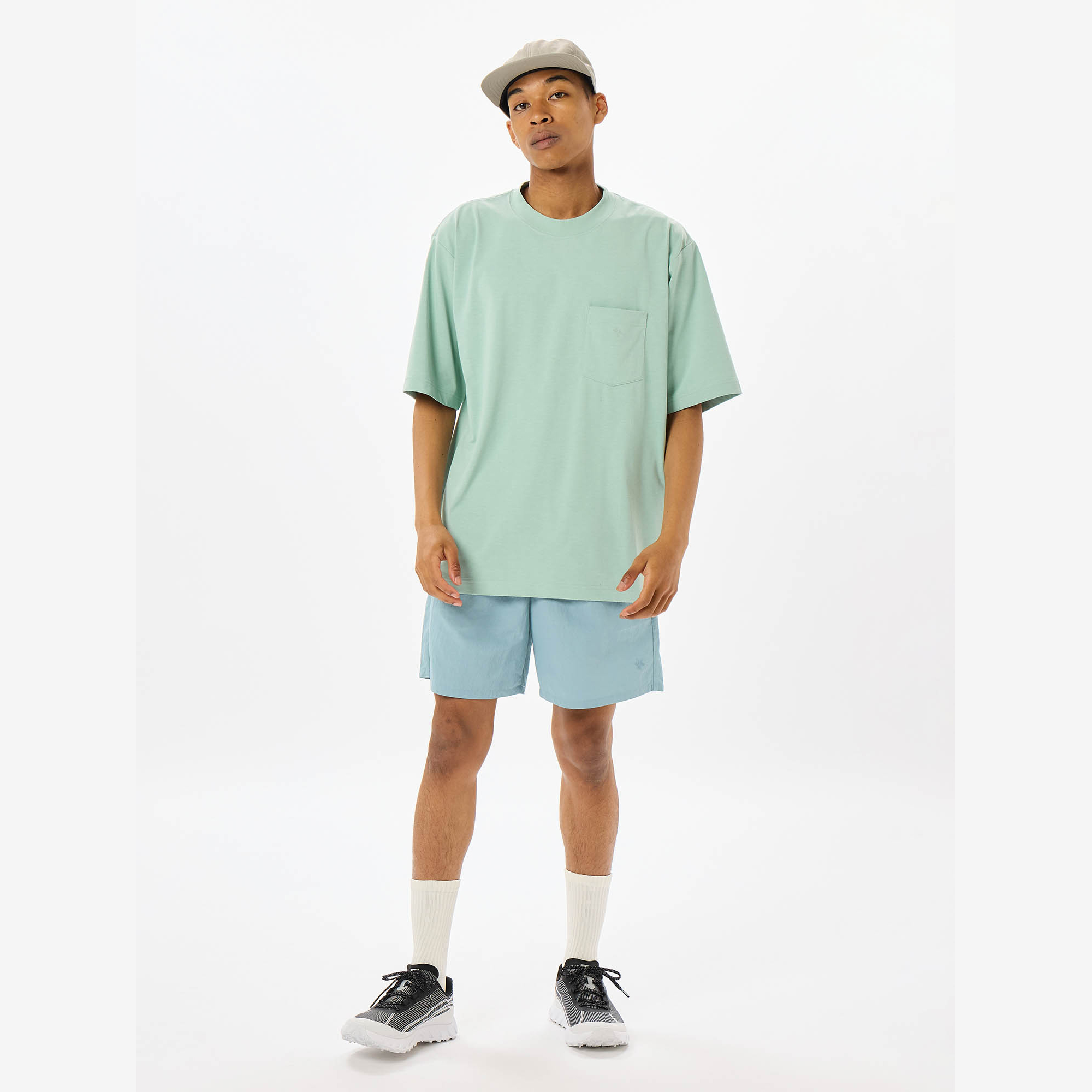 [Goldwin] Oversized Pocket T-shirt 寬版口袋短袖