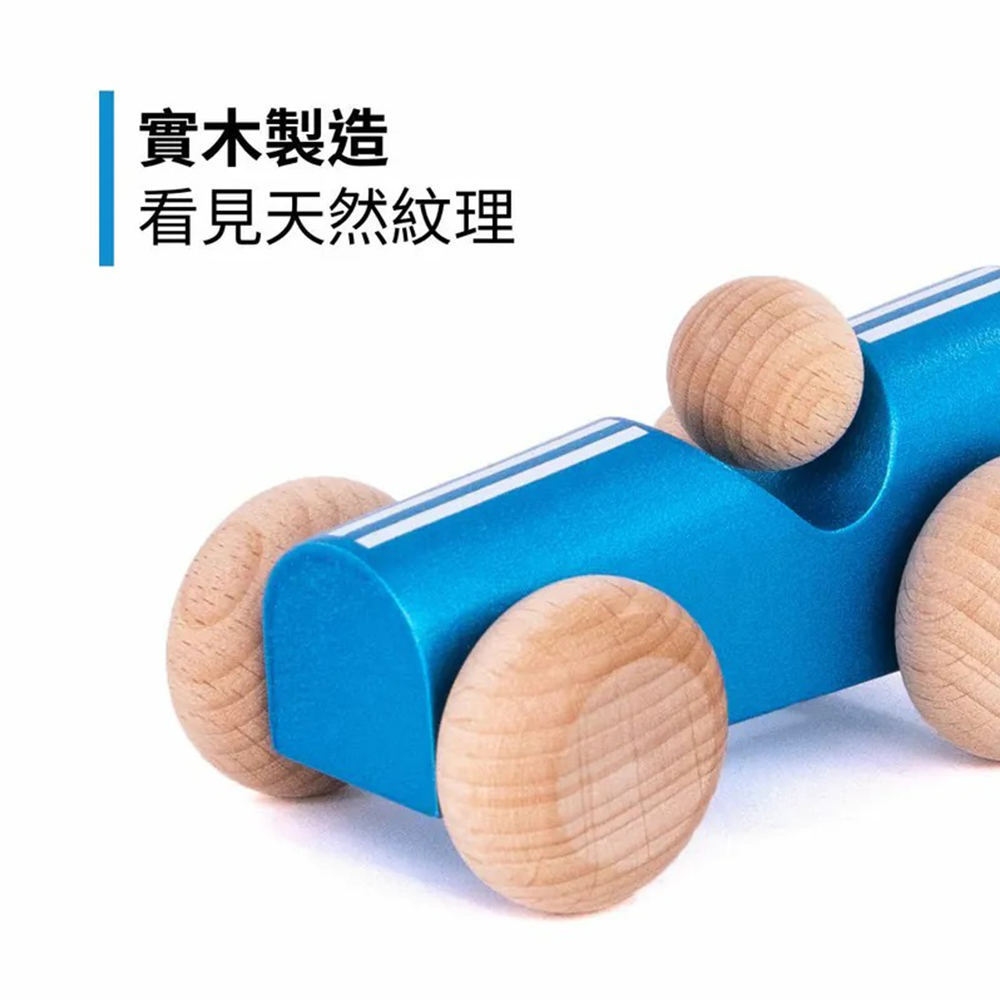 【BAJO】交通工具系列 | 金屬復古超跑-木玩車