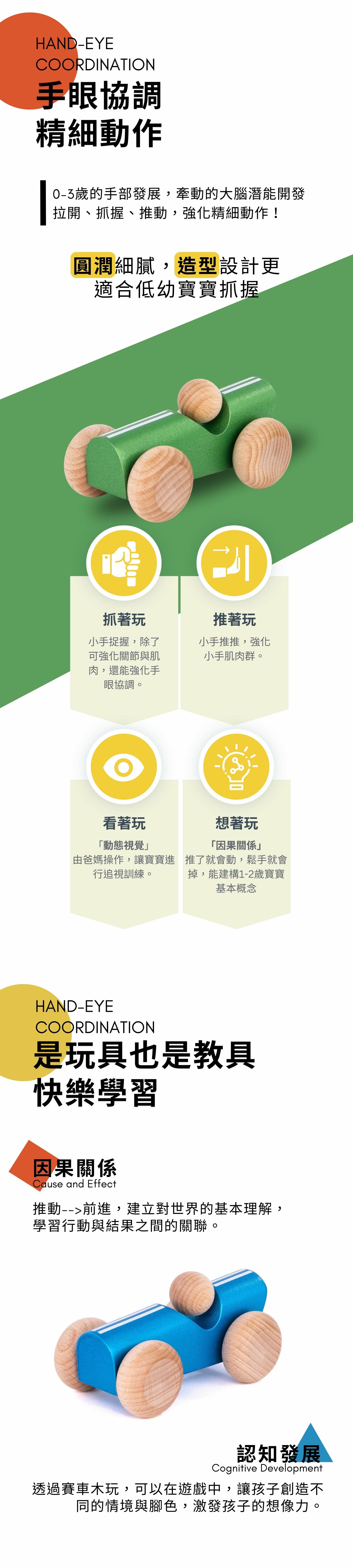 BAJO 交通工具系列 | 金屬復古超跑-木玩車